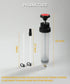 200CC Fluid Extractor,Automotive Fluid Extractor Pump, Extraction&Fill Pump,Engine Oil Extractor Pump Brake Fluid Extraction Syringe,Fluid Oil Cha...