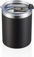 MEWAY 12 oz Lowball, Tumbler Stainless Steel Double Wall Vacuum Insulated Mug with Straw and Lid, Cleaning Brush ?Durable Powder Coated Insulated ...