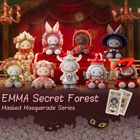 BEEMAI Emma Secret Forest Masked Masquerade Series 1PC Random Design Cute Figures Collectible Toys Birthday Gifts...