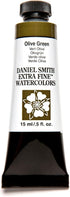 Daniel Smith Extra Fine Watercolor Paint, 15ml Tube, Olive Green, 284600063, 0.5 Fl Oz (Pack of 1)...