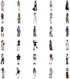 130pcs People Stickers for Journaling Supplies Modern Girls Style Stickers Vinyl Aesthetic Waterproof Scrapbooking Junk Journal Kit Stickers Adora...