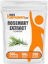 BulkSupplements.com Rosemary Extract Powder, from Rosemary Herb - Herbal Supplement, Gluten Free, 500mg per Serving, 100g (3.5 oz) (Pack of 1)...