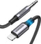 UGREEN Aux Cord for iPhone Aux to Lightning Cable for Car Adapter MFi Certified Lightning 3.5mm Headphone Male Audio Jack Compatible with iPhone 1...