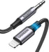UGREEN Aux Cord for iPhone Aux to Lightning Cable for Car Adapter MFi Certified Lightning 3.5mm Headphone Male Audio Jack Compatible with iPhone 1...