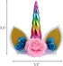 Rainbow Unicorn Cake Topper Handmade Unicorn Cake Decoration for Birthday Party, Baby Shower and Wedding...