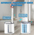 Magic Wand Disposable Toilet Clean Kit | Disposable Toilet Cleaning Brush Set including12 Brush Heads for Bathroom Cleaning, Toilet Wand and Stora...