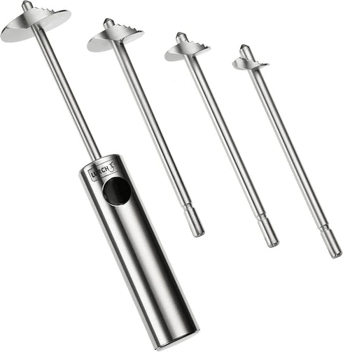 Lurch Germany Twister Stainless Steel Vegetable Drill | Fruit Corer And Veggie Spiralizer Ergonomic Handle With 4 Sizes for Coring and Hollowing o...