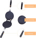 Egg Roll Maker, Waffle Cone Maker Kitchen Gas Nonstick Waffle Cone Making Baker Egg Roll Baking Tool Pancake Maker Multifunctional Crisp Omelet Pa...