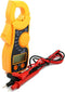 Digital Clamp Meter Multimeter AC/DC voltmeter, AC/DC Current, Resistance, Diode Tester With Overload Protection Results Recorder LCD Display...