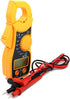 Digital Clamp Meter Multimeter AC/DC voltmeter, AC/DC Current, Resistance, Diode Tester With Overload Protection Results Recorder LCD Display...