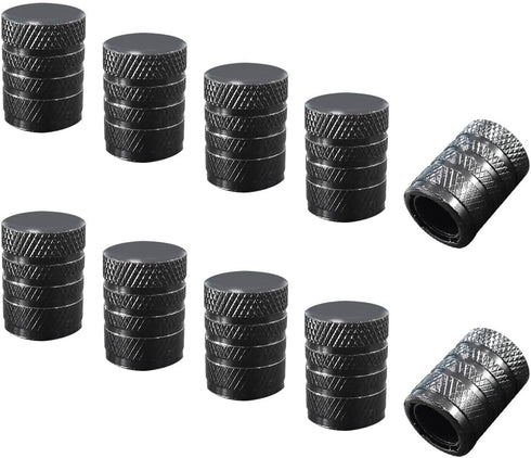 10 PCS Car Tire Valve Stem Caps, Anodized Aluminum Wheel Stem Covers, Corrosion Resistant Car Tire Air Caps, Vehicle Exterior Accessories for Car,...