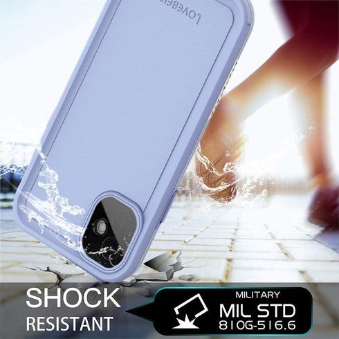 for iPhone 11 Waterproof Case 6.1 Screen Protector Underwater Shockproof Full-Body Dustproof Rugged Case for Aplle iPhone 11 (Clove Purple)...