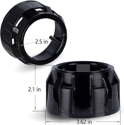 YUFANYA 2.5Inch Projector Shrouds Universal Black Mask for Projector Lens Covers...