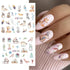 Christmas Nail Stickers for Nail Art Winter Penguin Water Transfer Nail Decals Bear Snowflake Animal Christmas Nail Art Decoration Supplies Manicu...