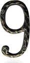 5.6 Inch House Numbers, Cast Iron Hammered Mailbox Number/Home Address Number/Brass Number 9...