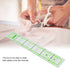 Quilting Sewing Ruler,5 x 30cm High Transparent Sewing Drawing Template Tailor Dressmaker Quilting Tool with Grid Lines for Designers Tailors Quil...