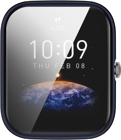Screen Protective Case Compatible for Amazfit Bip 3 Pro/Bip 3 Smart Watch TPU Case Soft Ultra-Slim Screen Protector for Amazfit Bip3 Pro/Bip3 Bump...