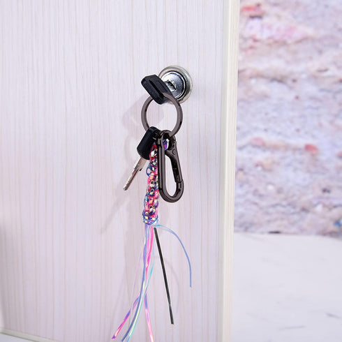 Keychain 3 Pieces Metal Keyring Key Ring Chain Clip Keychains...