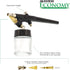 Master Airbrush Model E91 Airbrush Set Master Single-Action External Mix Siphon Feed Airbrush Set with 0.8mm Tip and 1/8" air inlet...