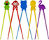 Training chopsticks for kids adults and beginners - 5 Pairs chopstick set with attachable learning chopstick helper - right or left handed...