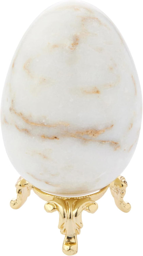 Bard's Gold-toned Egg Stand/Holder, Princess Ann, 0.875" Diameter (Fits Hen Sized Eggs), Pack of 2...