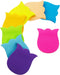 Sticky Notes, 560 Sheets 3 × 3 Inches Tulip Shape Self Sticky Notes Pad, Colour Sticky Notes, Bright Colors Self-Stick Pads for Home Office Notebo...