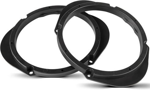5"x7" / 6”x8” to 6.5” Door Speaker Spacer Bracket Adapter for Select 1992-2014 Ford/Lincoln/Mercury, 6.5 inch Speaker Ring Adapter Solid Plastic, ...