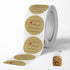 1000PCS Homemade with Love Stickers,1 Inch Small Round Kraft Baking Stickers Label Stickers for Baked Goods Packaging Jam, Jelly Jar Canning Bottl...