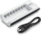 EBL AA AAA Battery Charger, 8-Bay Individual Charger for NiMH NiCD Rechargeable Batteries with AC Plug Fast Charging...
