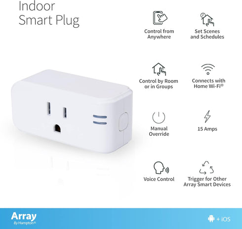 Smart Wi-Fi Plug Adaptor, 2 Pack - Smart Plug to Connect Your Devices to Your Wi-Fi......
