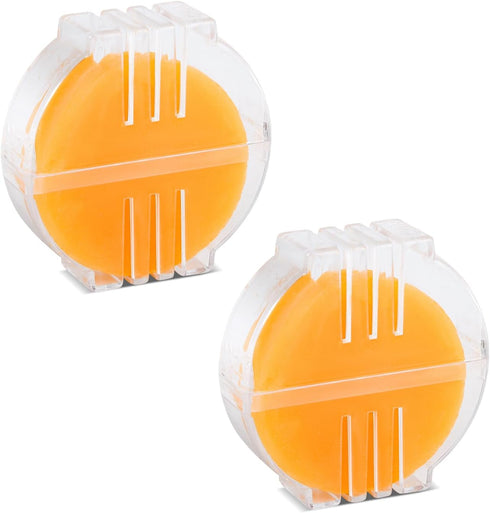 2pcs Beeswax Thread Conditioner, Thread Wax for Hand Sewing with Plastic Box Thread Conditioner Wax Beeswax for Sewing Quilting Reinforcing Thread...