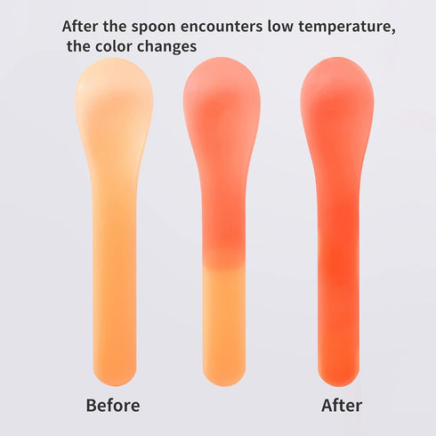28 Color-Changing Spoons-Ice Cream Spoons-Dessert Pudding Spoons-Birthday Celebration Spoons-Great for Parties-Reusable-Individually Wrapped!...