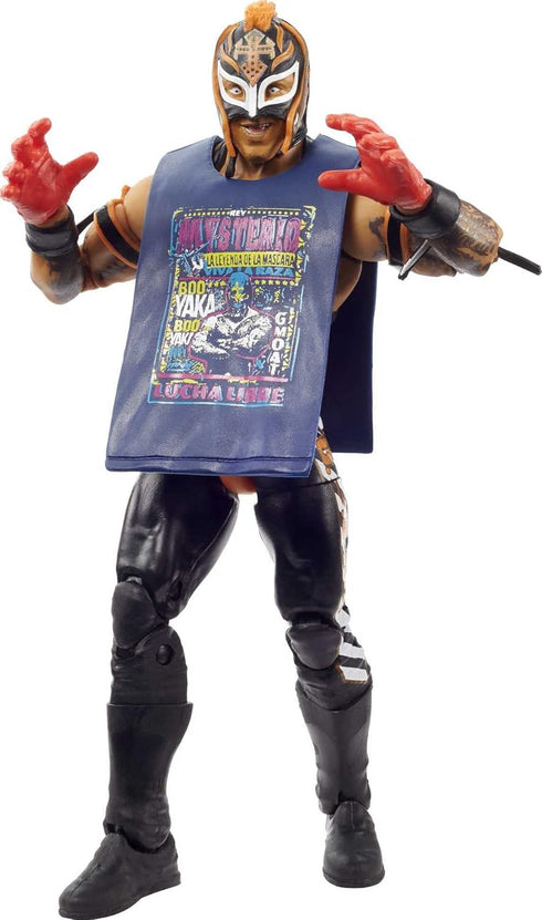 Mattel Rey Mysterio Elite Collection Action Figure...