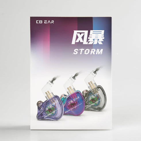 keephifi KBEAR Storm in Ears for Musicians Singers Audiophile Headphone in Ear Monitor Headphone 10mm Strong Magnetic Dynamic Driver Earbuds for R...