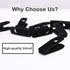 Trgowaul Thin Velvet Hangers Clips, Strong Finger Clips Perfect for Pants (20pc, Black)...