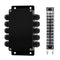 ABS IP67 Waterproof Dustproof Electrical Junction Box, with 15A 600V Barrier Terminal Cable Connector, 5 in/5 Out Power Junction Box?6.22 * 3.54 *...
