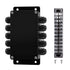 ABS IP67 Waterproof Dustproof Electrical Junction Box, with 15A 600V Barrier Terminal Cable Connector, 5 in/5 Out Power Junction Box?6.22 * 3.54 *...