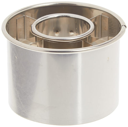 Ateco 14422 2 1/2" Stainless Steel Doughnut Cutter...