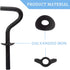 6 Packs Hammock Hooks Heavy Duty Replacement Zinc Hooks for Holding Hammock, 3/8 Inch Dia. Fit for 3/4 to 2 Inch Width Hammock Stand Parts Hardwar...