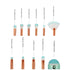 Funfunman Makeup Brushes 11PCS Make Up Foundation Eyebrow Eyeliner Blush Cosmetic Concealer Brushes(Mermaid Colorful)...