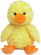 Rose Duck Plush Stuffed Animal, Cute Furry Yellow Duck Toy, Soft Cuddly Plushie Hugger Toy for Boys Girls, Gifts for Kids or Girlfriend, 9"...