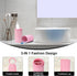Toothbrush Holders Travel, Detachable 3 in 1 Travel Toothbrush Case, Plastic Bathroom Countertop Organizer Compartment, Vanity Organizer Tray, Cou...