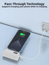 6000mAh Small Power Bank Portable Charger with Built-in Lighting&USB-C Connector for iPhone&Android Phone,Battery Pack Travel Phone Charger,Compat...