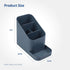 BLUE GINKGO Desk Holder Organizer - Office Organization | Desk Supplies, Pencil Holder, Pen Holder for Desk | Office Desk Accessories (Made in Kor...
