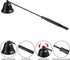Kirecoo Candle Snuffer Extinguisher with Long Handle, Polished Stainless Steel Wick Flame Snuffer for Putting Out Wick Flame Safely, Black Candle ...