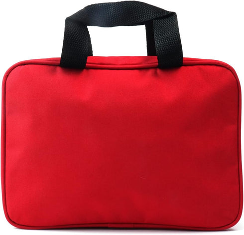 First Aid Bag First Aid Kit Empty Medical Storage Bag Red Trauma Bag for Emergency First Aid Kits Car Workshop Cycling Outdoors (SNL Red 1PC)...