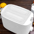 Silicone Toaster Dust Cover 2 Slice Toaster Lid Electric Bread Maker Upper Cover Toaster Machine Top Cover for Bread Machine Part Accessories ?Whi...
