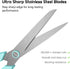 Scissors 6-Pack, 8'' Multipurpose Scissor with Ultra Sharp Blades, Easy Grip Handles, Stainless Steel Scissor for Office Supplies Craft Home, High...