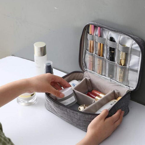 Universal Electronics Accessories Organizer, Waterproof Portable Cable Organizer Bag, Digital Gadget Organizer Case, Travel Gear Carry Bag for Cab...