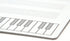 Dry Erase Music Staff White Board, Portable A4 Size (8.3"×11.7")...